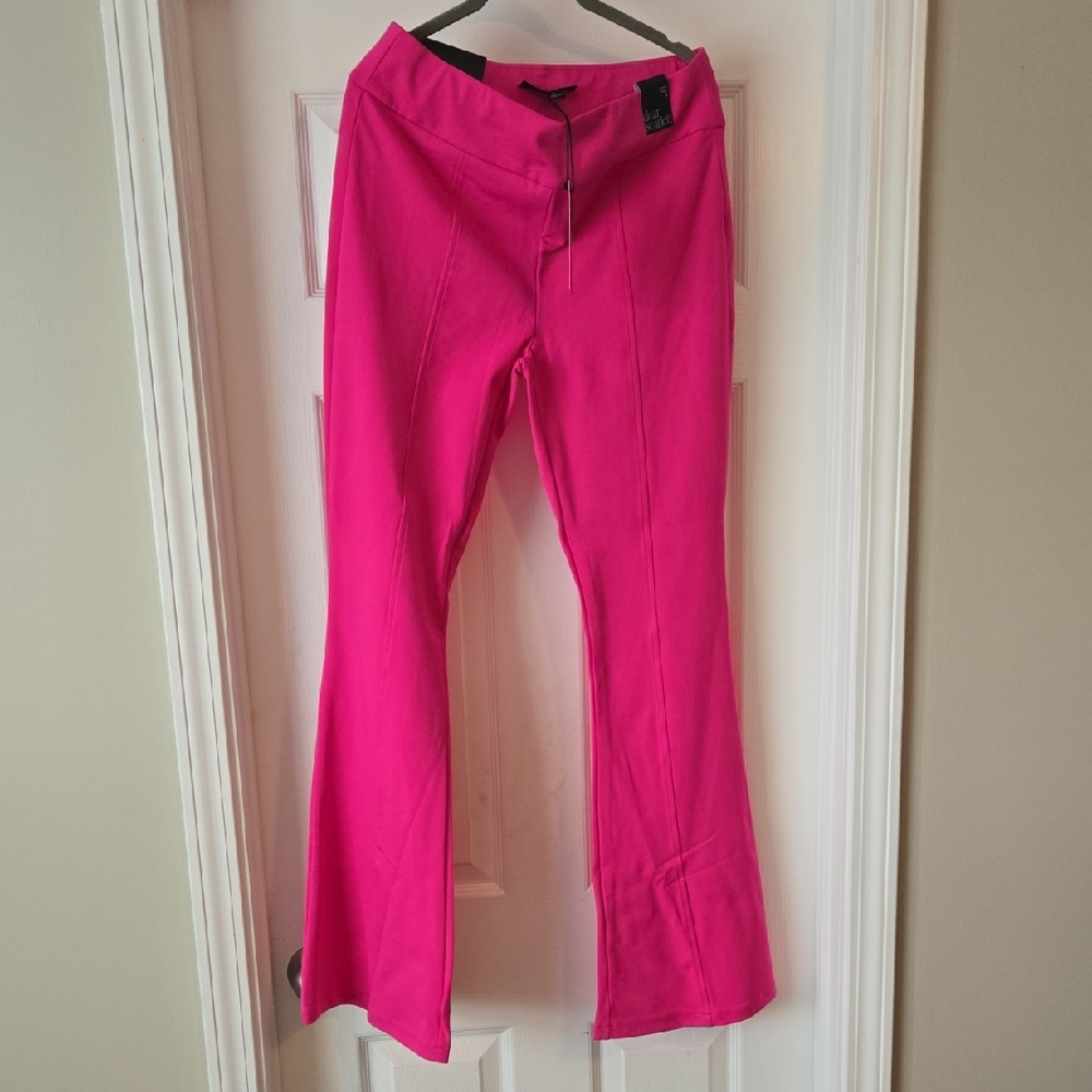dear scarlett Hot Pink Women's Trousers